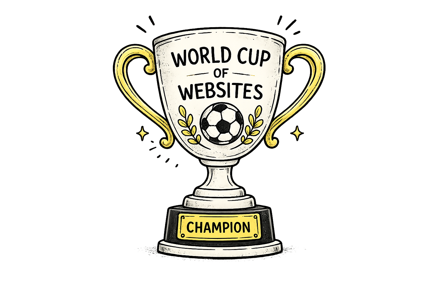 World Cup of Websites Champion trophy